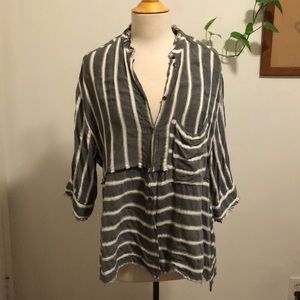 Free people button up shirt